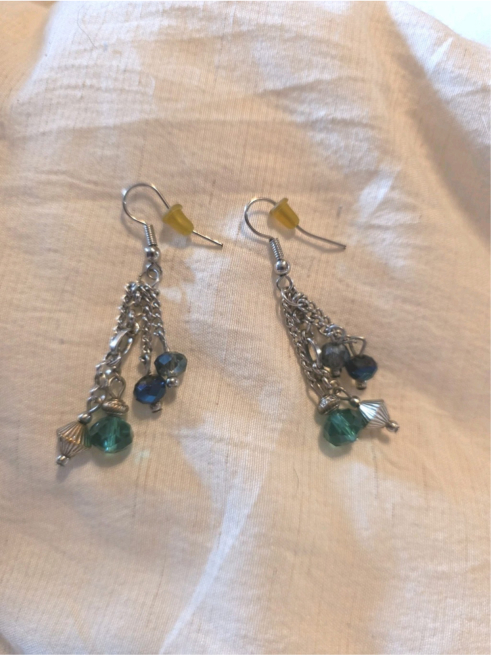 Boho Chic Waterfall Charm Earrings